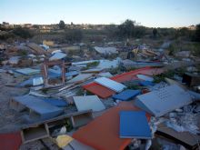 la discarica abusiva